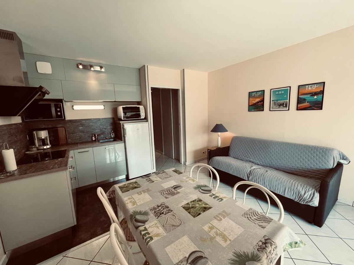 Standing Et Ocean A 50M, Appartement De L'Oasis Saint-Jean-de-Monts Eksteriør billede